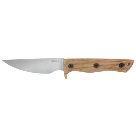 CASE CUTLERY Knife, Case Natural Smooth Hardwood Composite Fixed Blade 66662
